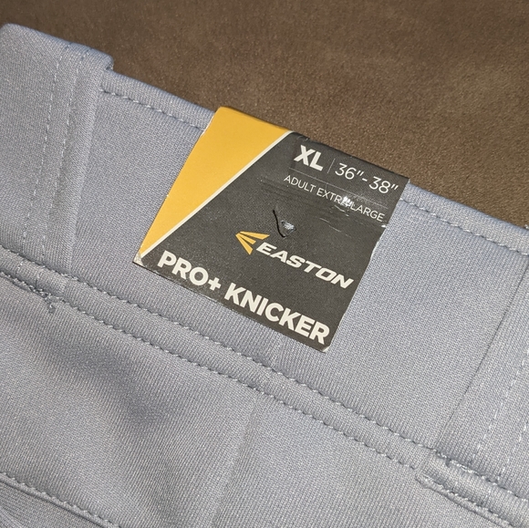 Easton Men's Pro+ Knicker Piped Baseball Pants - Picture 5 of 7